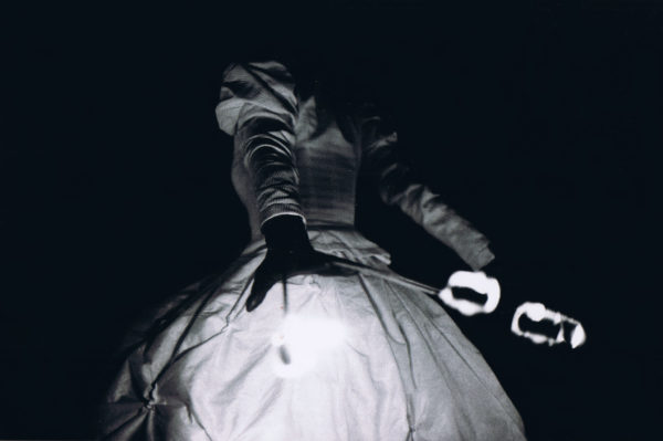 Cinzia Fossati | costumes | stilts show | Sonnenflammen